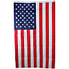 Northlight Red and Blue Patriotic Embroidered American Flag with Grommets 3' x 5' Image 1