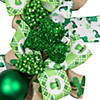 Northlight ribbons and shamrocks st. patrick's day wreath  24-inch  unlit Image 2