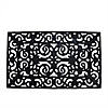 Northlight Scroll Design with Open Back Welcome Doormat 18" Proper 30" Image 1