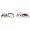 Northlight Set of 2 Love Blooms and Welcome Friends Floral Outdoor Garden Stones 7" Image 3