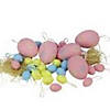 Northlight set of 29 pastel pink and yellow spring easter egg ornaments 3.25" Image 2