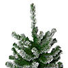 Northlight Set of 3 Flocked Alpine Artificial Christmas Trees 5' - Unlit Image 2