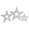 Northlight Set of 3 LED Lighted Color Changing Stars Outdoor Christmas Decorations 23" Image 2