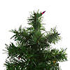 Northlight Set of 3 Pre-Lit Slim Woodland Alpine Artificial Christmas Trees 5' - Multicolor Lights Image 3