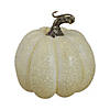 Northlight Set of 3 White Artificial Fall Harvest Pumpkins 4" Image 1