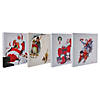 Northlight Set of 4 Norman Rockwell Classic Christmas Scene Canvas Prints Image 3