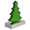 Northlight Shiny Green LED Lighted Christmas Tree Stocking Holder 7" Image 3