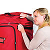 Northlight XXL Upright Expandable Christmas Tree Storage Duffel, Holds 9ft - 12ft Trees Image 3