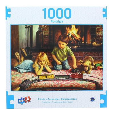 Nostalgia 1000 Piece Jigsaw Puzzle  Firelight Express Image 1