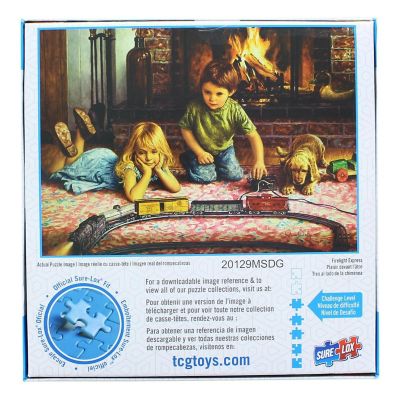 Nostalgia 1000 Piece Jigsaw Puzzle  Firelight Express Image 1