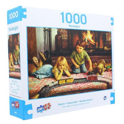 Nostalgia 1000 Piece Jigsaw Puzzle  Firelight Express Image 2