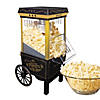 Nostalgia 12-Cup Hot Air Popcorn Maker, Black Image 1