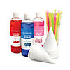 Nostalgia 16-Ounce Snow Cone Syrups and Supplies Party Kit Image 1