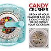 Nostalgia 2-Quart Electric Ice Cream Maker With Candy Crusher, Aqua Image 2