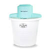 Nostalgia 4-Quart Parlor Electric Ice Cream Maker - White Image 1
