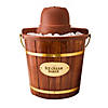 Nostalgia 4-Quart Wood Bucket Ice Cream Maker Image 1