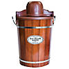 Nostalgia 6-Quart Wood Bucket Ice Cream Maker Image 1