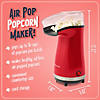 Nostalgia Air-Pop Popcorn Maker, Red Image 1