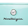 Nostalgia Classic Retro 3.5 Cu.Ft. Refrigerator & Chest Freezer, Aqua Image 3