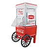 Nostalgia Coca-Cola 12-Cup Hot Air Popcorn Maker Image 1
