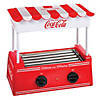 Nostalgia Coca-Cola Hot Dog Roller and Bun Warmer, 8 Hot Dog and 6 Bun Capacity Image 2