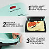 Nostalgia My Mini Personal Sandwich Maker, Green Image 3