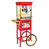 Nostalgia Vintage New 10-Ounce Professional Popcorn & Concession Cart - 59 Inches Tall Image 1