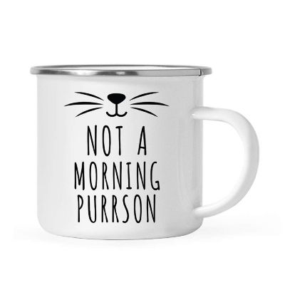 Not a Morning Purrson 11oz Campfire Mug Image 1