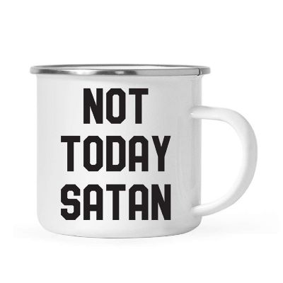 Not Today Satan 11oz Campfire Mug Image 1