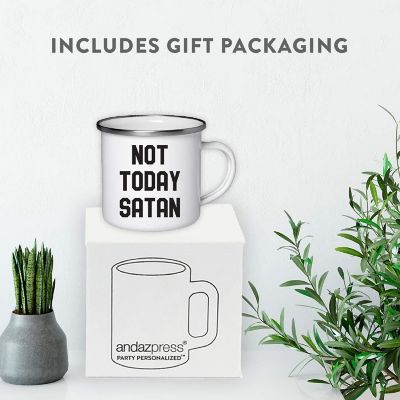 Not Today Satan 11oz Campfire Mug Image 3