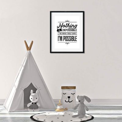 Nothing Is Impossible Quote 1Pk 8.5x11in Image 1