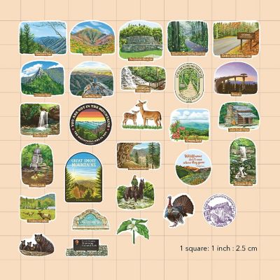 NP Great Smoky Mountains Stickers Image 1