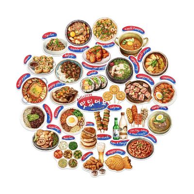 NP Korean Cuisine Stickers Image 1