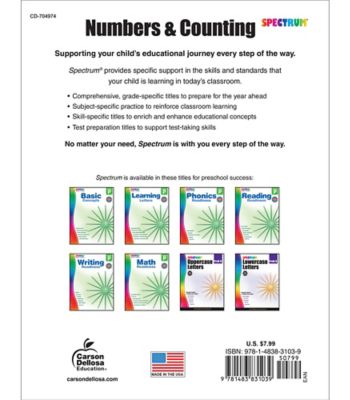 Numbers & Counting, Grades PK - K Image 1