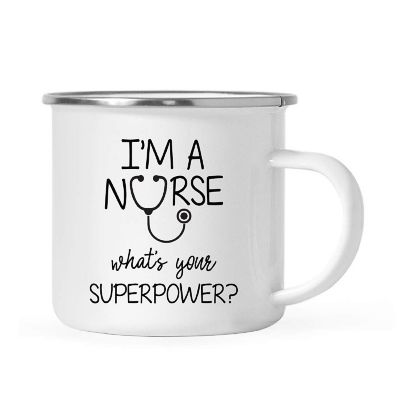 Nurse Superpower 11oz Campfire Mug Image 1