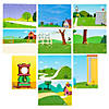 Nursery Rhyme Mini Sticker Scenes - 20 Pc. Image 1