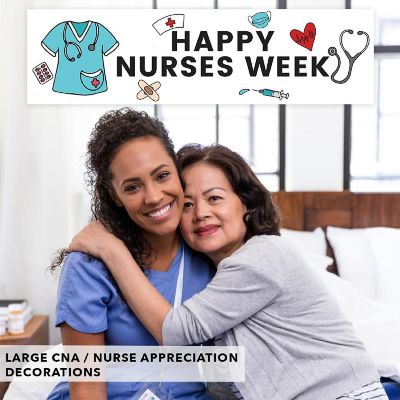 Nurses Week Appreciate You - 13 x 48 Inch Image 2