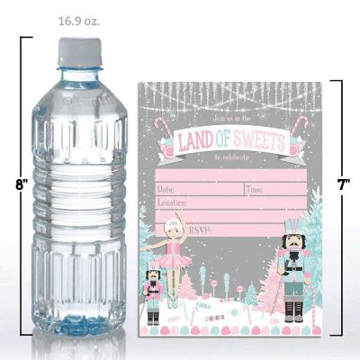Nutcracker Sweets Birthday Invitations 40pcs. by AmandaCreation Image 3