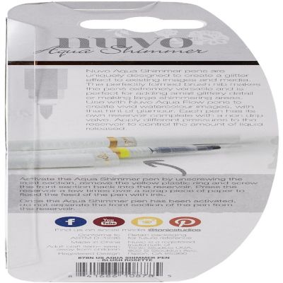 Nuvo Aqua Shimmer Pen-Blush Rosette Image 1