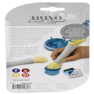 Nuvo Dual Ended Blender Brush-2/Pkg Image 1