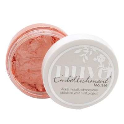 Nuvo Embellishment Mousse-Bermuda Pink Image 1