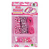 Nylon Pink Paracord Bracelet Craft Kit - Makes 6 Image 1