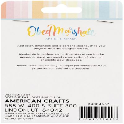 Obed Marshall Buenos Dias Die Set 4/Pkg Image 1