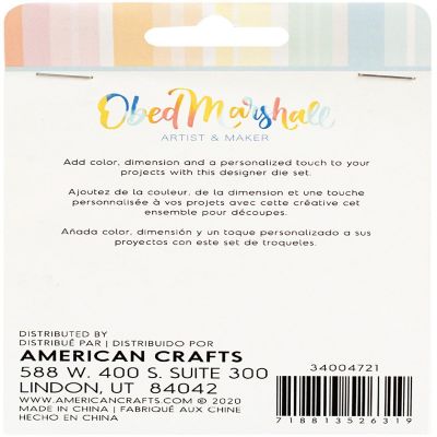 Obed Marshall Buenos Dias Die Set 5/Pkg Image 1