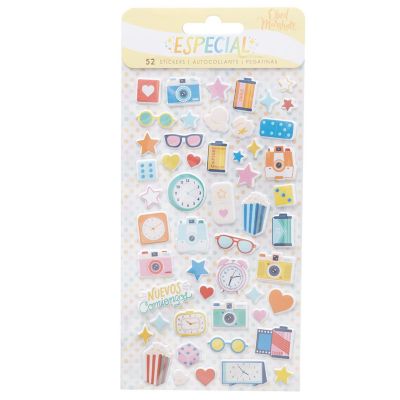 Obed Marshall Especial Mini Puffy Stickers 52/Pkg Image 1