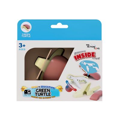 Ocean Green Turtle Magnetic Puzzle Toy Image 1