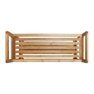 Oceanstar 2 Tier Bamboo Shoe Rack Image 2