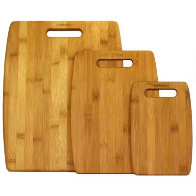 Oceanstar 3-Piece Bamboo Cutting Board Set CB1156 Image 1