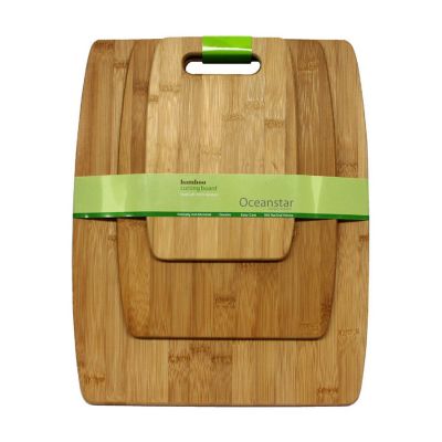Oceanstar 3-Piece Bamboo Cutting Board Set CB1156 Image 1