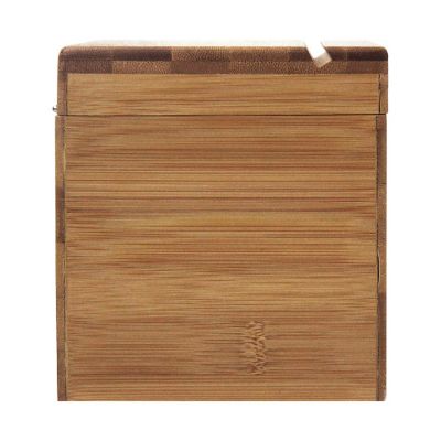 Oceanstar Bamboo Recipe Box with Divider Image 2
